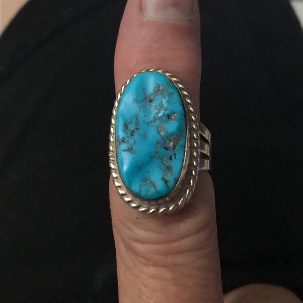 Sterling Silver & Turquoise Ring